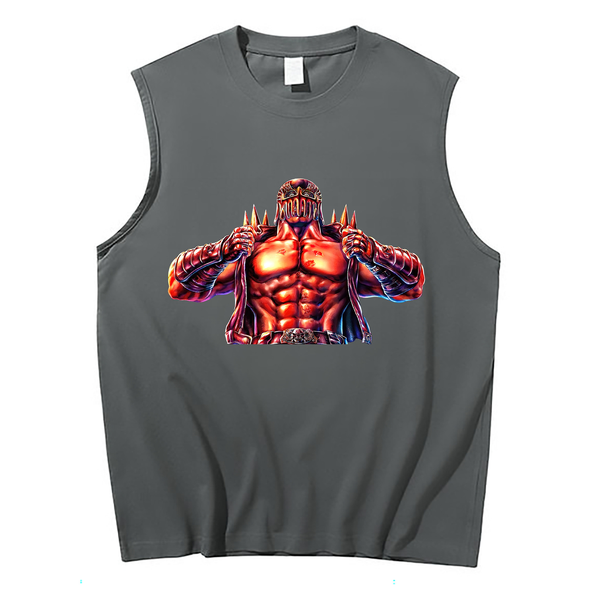 （画像用） 北斗の拳 Fist of the North Star コットン100％タンクトップ（フロントプリント）
